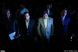 حواشی حضور ظریف و جنتی در روز خبرنگار/تصاویر