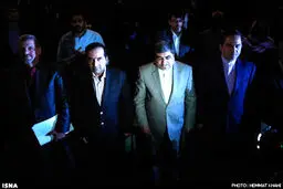 حواشی حضور ظریف و جنتی در روز خبرنگار/تصاویر