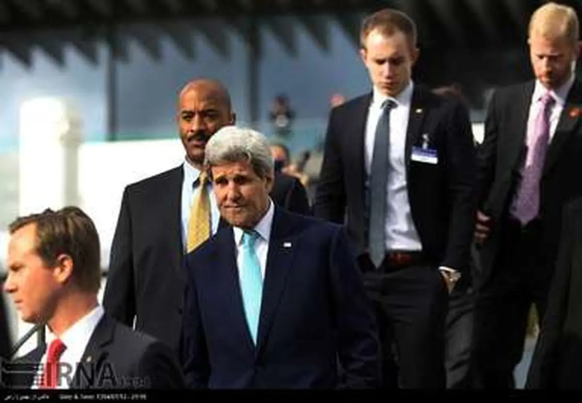 پیاده روی «جان کری» در لوزان /گزارش تصویری