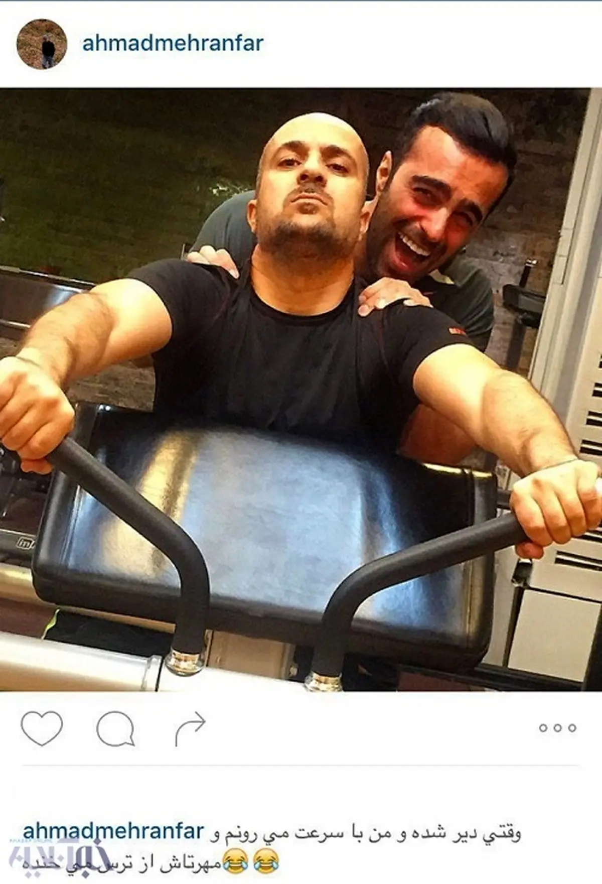 تصویر موتور جدید و غیرعادی بازیگر پایتخت