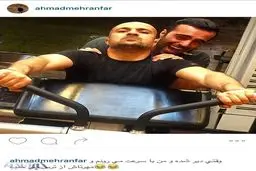 تصویر موتور جدید و غیرعادی بازیگر پایتخت