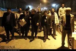 گزارش تصویری از بازدید معاون عمران وزیر کشور از خط 3 مترو تهران