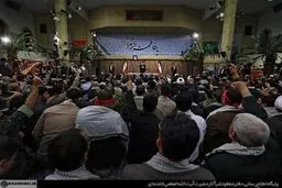 روایت تصوبری از دیدار دست‌اندرکاران راهیان نور با رهبر انقلاب