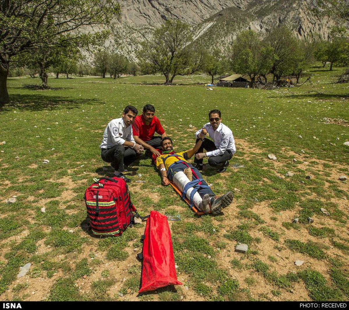 جواد قارایی دچار حادثه شد