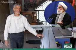 پسر نجار آیت‌الله جنتی/ عکس