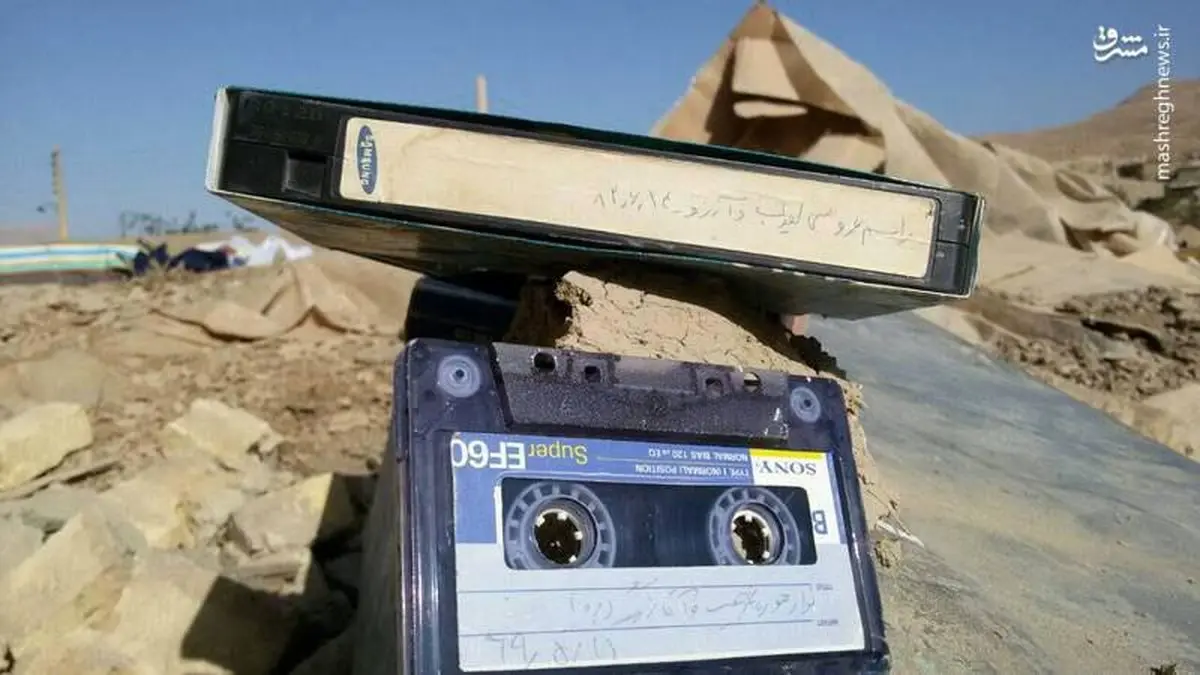 فیلم عروسی زوج زلزله‌زده