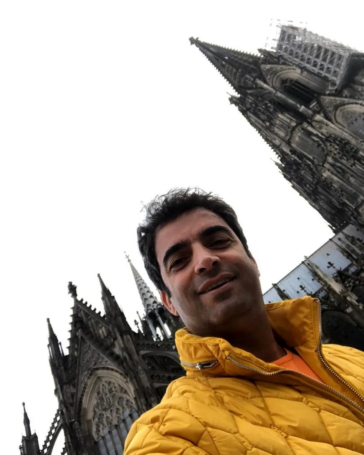 عکس منوچهر هادی در سفر اخیرش به آلمان