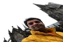 عکس منوچهر هادی در سفر اخیرش به آلمان