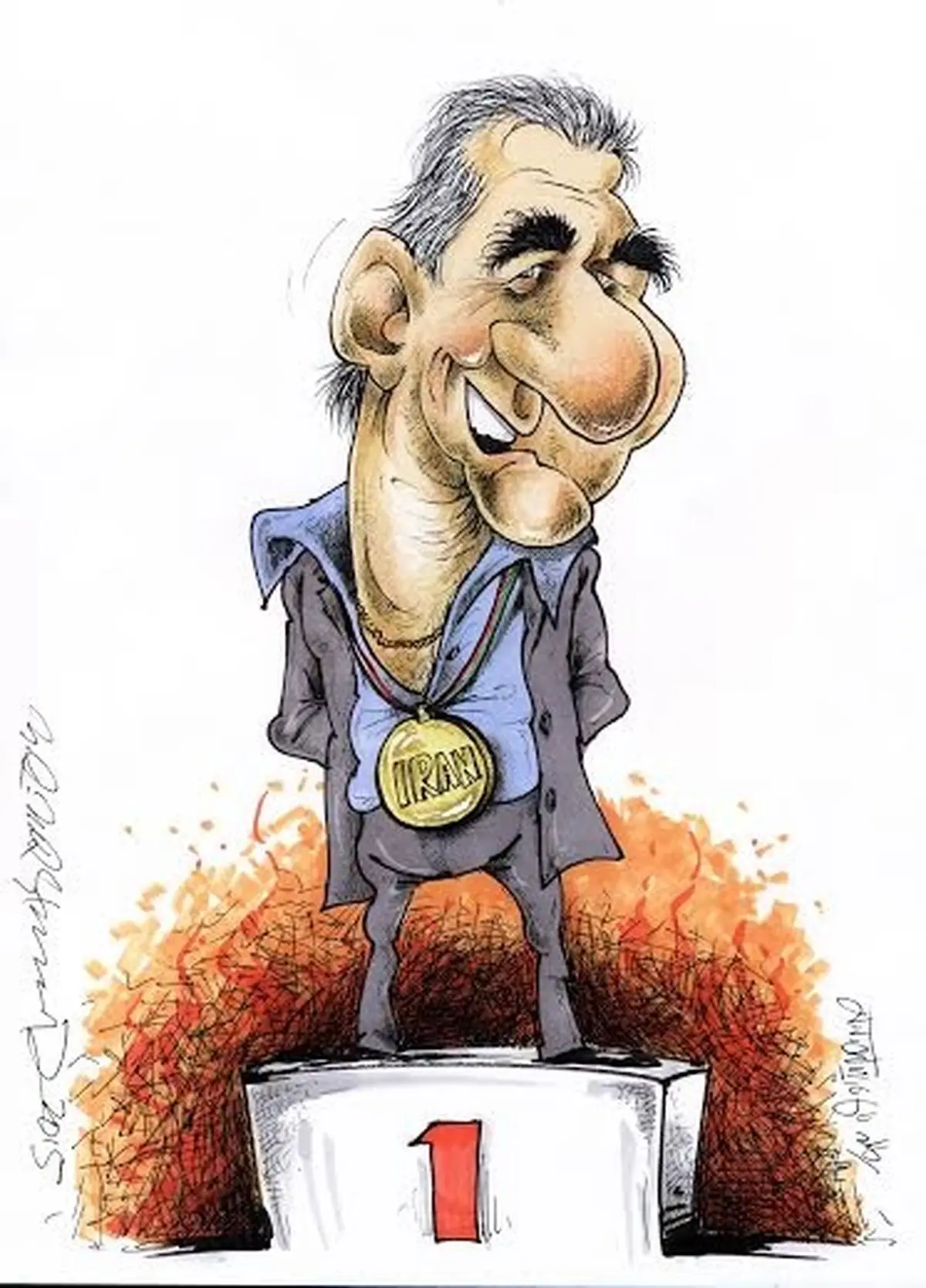 کارلوس کروش!/کاریکاتور