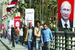 سفر پوتین به مصر/تصاویر