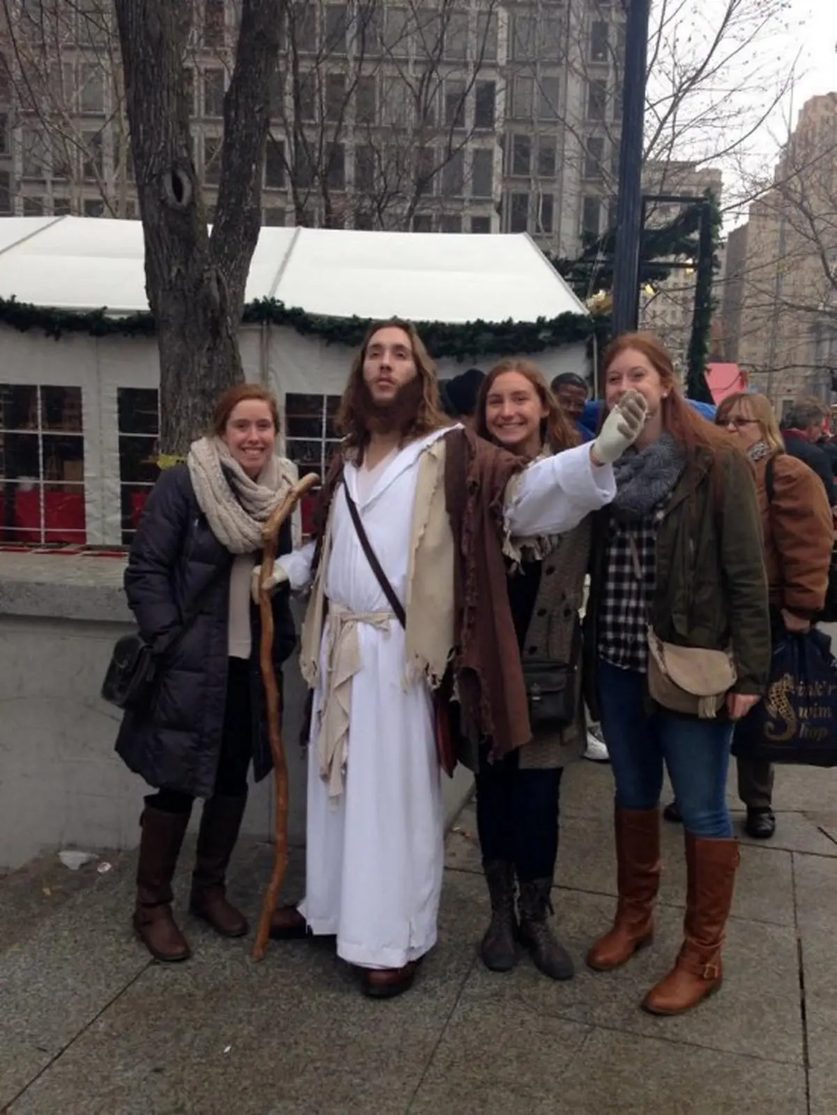 با بیلبورد زنده عیسی مسیح آشنا شوید +عکس