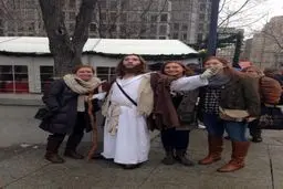 با بیلبورد زنده عیسی مسیح آشنا شوید +عکس