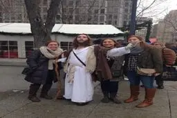 با بیلبورد زنده عیسی مسیح آشنا شوید +عکس