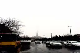 برف به تهران هم آمد/ عکس