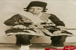 مظفرالدین شاه قاجار در ده سالگی/ عکس