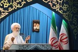 جنتی، احمدی نژاد، صالحی، پورمحمدی و نوبخت در نماز جمعه تهران/ تصاویر