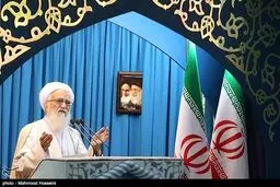جنتی، احمدی نژاد، صالحی، پورمحمدی و نوبخت در نماز جمعه تهران/ تصاویر