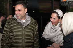 عکس های جدید بازیگران و همسران شان در اکران فیلم خانه ای در خیابان چهل و یکم