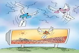 برهوت تلویزیون!/کاریکاتور