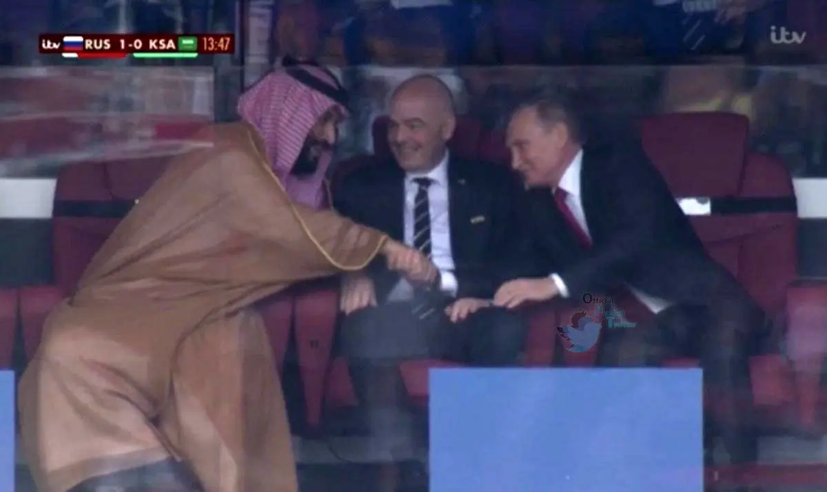 صحنه ای که در بازی افتتاحیه جام جهانی سانسور شد/ عکس