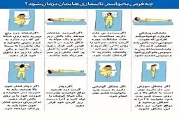 چه فرمی بخوابیم تا بیماری‌هایمان درمان شود؟