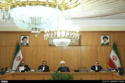 جلسه امروز هیات دولت به روایت تصاویر