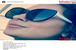 سلفی سمانه پاکدل از نمایی نزدیک