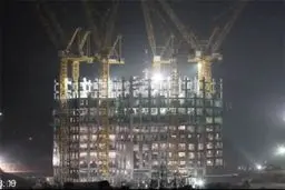 ساخت آسمانخراش در 19 روز! /عکس