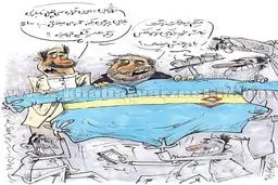 سلفی بازی عجیب در لیگ برتر!/کاریکاتور