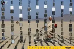 جشنواره مرد شعله ور در آمریکا+تصاویر