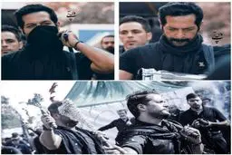 عزادارى كامران تفتى و سياوش خيرابى در تاسوعا و عاشوراى حسينى/عکس