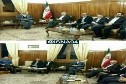 دلجویی رییس و اعضای کمیسیون امنیت مجلس از ظریف/عکس