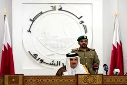 امیر قطر در نشست شورای همکاری خلیج فارس شرکت می‌کند