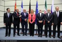 دکتر ظریف به همراه دیگر وزرای خارجی در وین/تصاویر