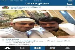 بازیکن ملی‌پوش سر صحنه فیلمبرداری سریال پایتخت در چین + عکس