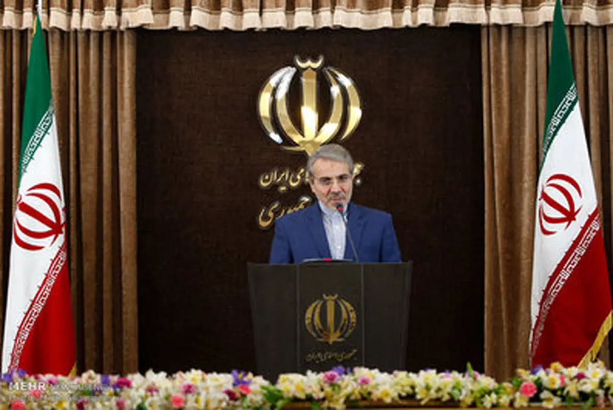 نشست خبری سخنگوی دولت/تصاویر