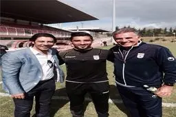 قوچان‌نژاد درکنار دو اسطوره پرتغال/عکس