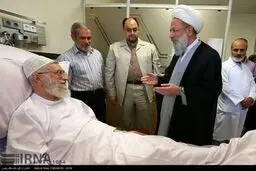 حاشیه های تصویری عیادت مراجع ، علما، نمایندگان ولی فقیه در استانها و مسئولان از رهبر انقلاب