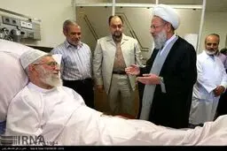 حاشیه های تصویری عیادت مراجع ، علما، نمایندگان ولی فقیه در استانها و مسئولان از رهبر انقلاب