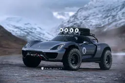 خودروی احتمالی پورشه برای آفرود (+عکس)