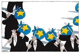 چهره اروپای بدون انگلستان!/ کاریکاتور