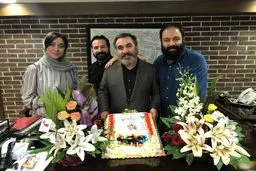 خانم بازیگر در جشن تولد سیامک انصاری/عکس