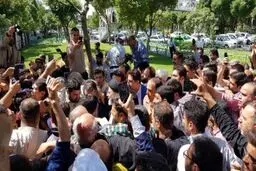 رئیس در شهر ری رای داد/ عکس