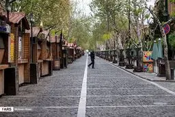 تصاویری باور نکردنی از خیابان‌های خلوت تهران