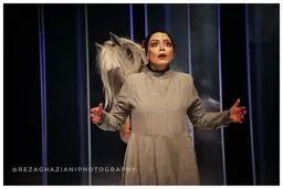 عکس شبنم فرشادجو در نمایش جدید خود