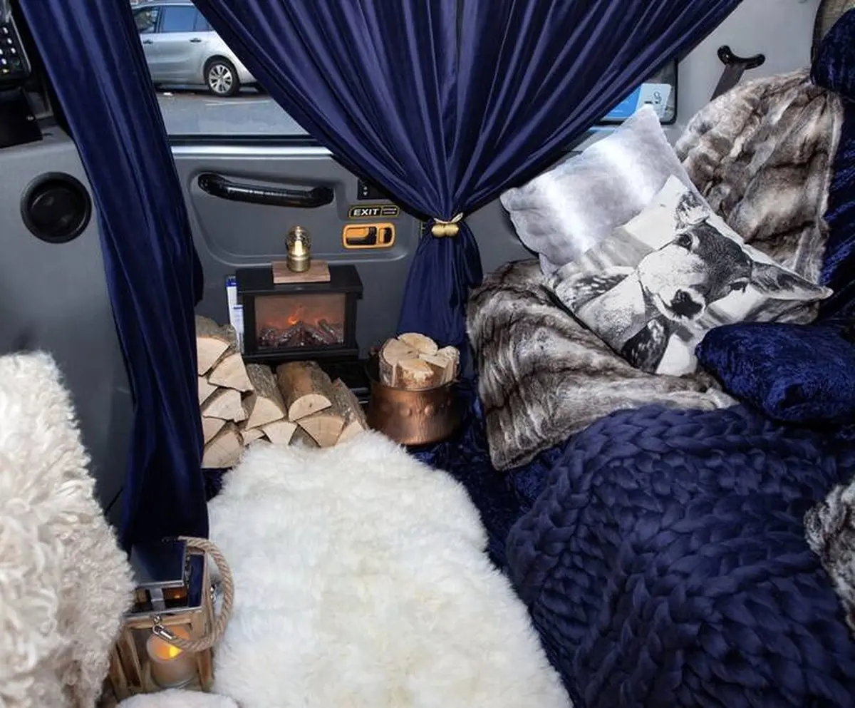 لاکچری ترین تاکسی جهان/تصاویر