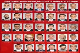 نمایندگانی که دیگر نمی‌توانند نماینده شوند
