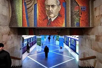 زیباترین مترو جهان
