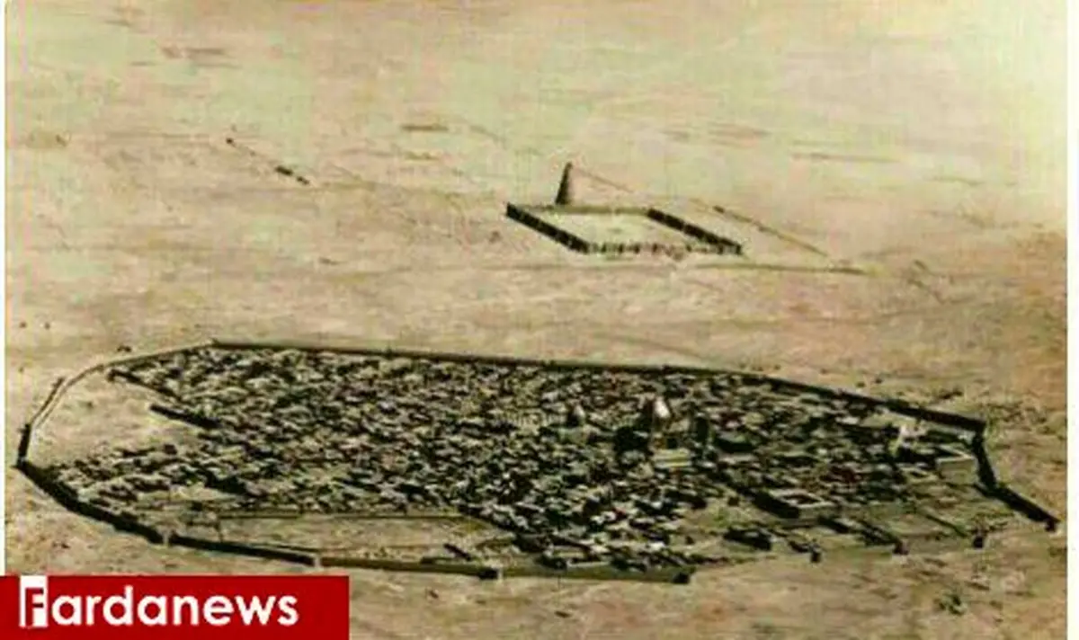 100سال پیش،شهر سامرا/عکس