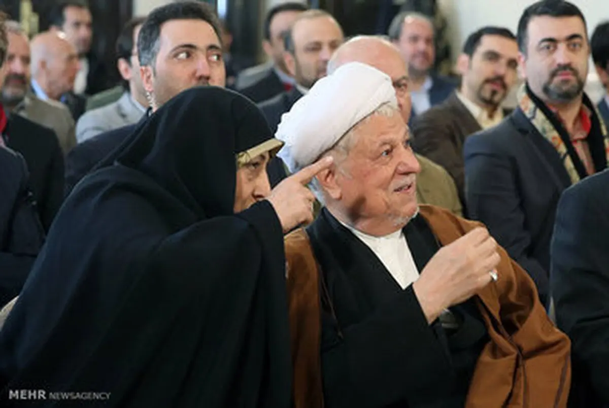 دیدار ابتکار و اعضای سازمان محیط زیست با آیت‌الله هاشمی/تصاویر
